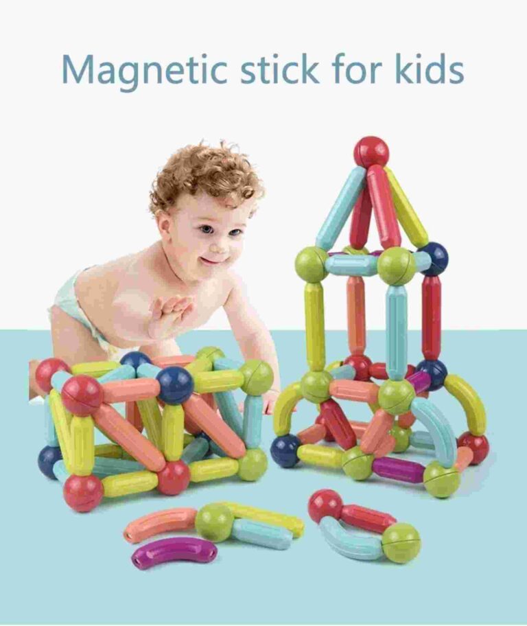 Premium Magnetic Building Sticks and Balls Educational Toy 58 Pcs