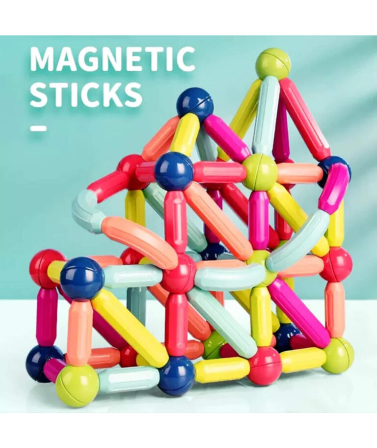 Magnetic Building Sticks and Balls Educational Toy 42 Pcs