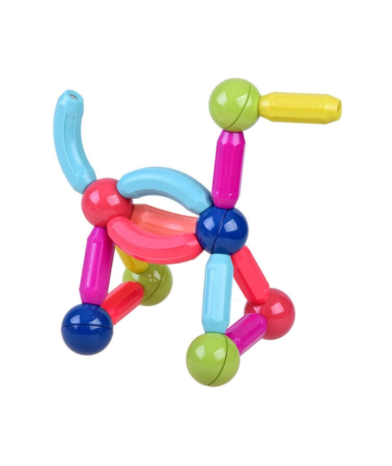 Magnetic Building Sticks and Balls Educational Toy 42 Pcs